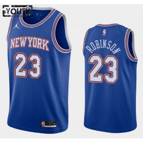 New York Knicks Mitchell Robinson 23 2020-21 Jordan Brand Statement Edition Pelipaidat Swingman - Lasten
